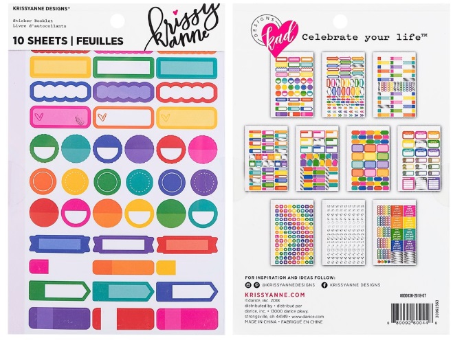 Functional Planning Sticker Booklet