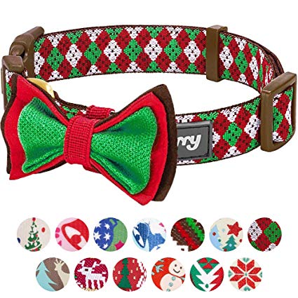 Christmas Party Fair Isle Dog Collar