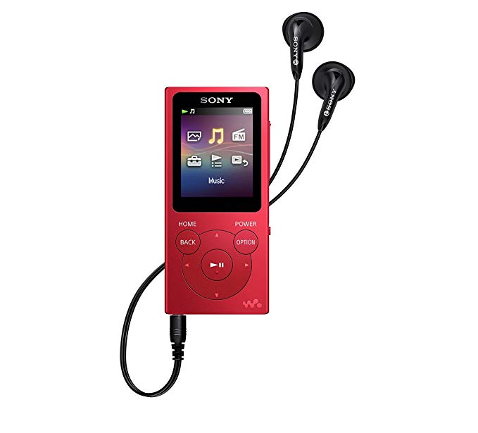 Walkman NW-E394 8GB* MP3 Player - Red