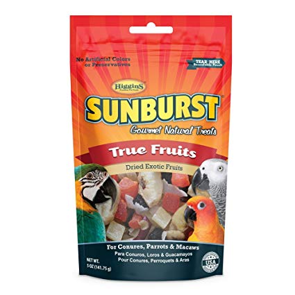 Sunburst True Fruits Dried Exotic Fruits Bird Treats