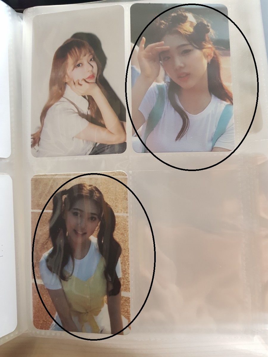 ++Normal B Yeojin, Choerry, Yves photocards