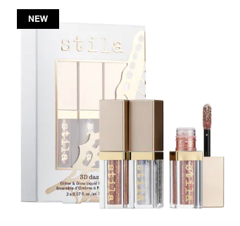 STILA 3D Dazzle Mini Glitter & Glow Liquid Shadow Set