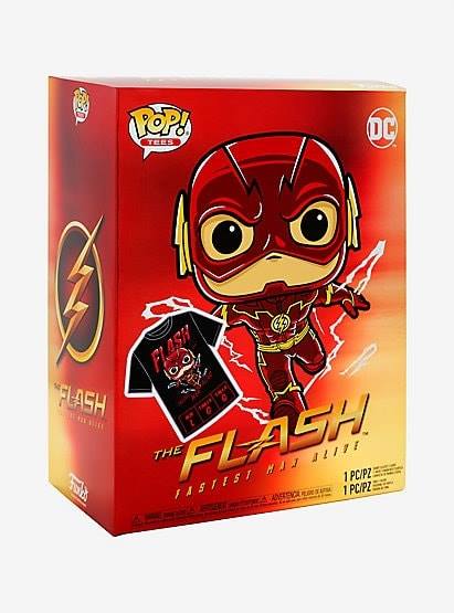 Funko Pop DC Comics The Flash Vinyl Figure & T-Shirt - BoxLunch Exclusive