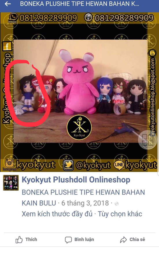 Sasuke boneka