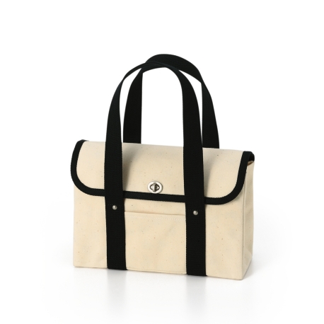Canvas bag in black