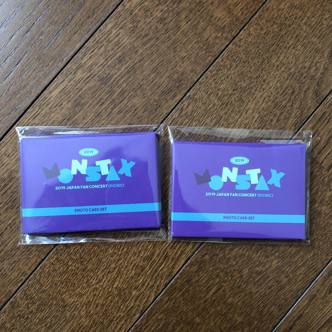 monsta x photocard set