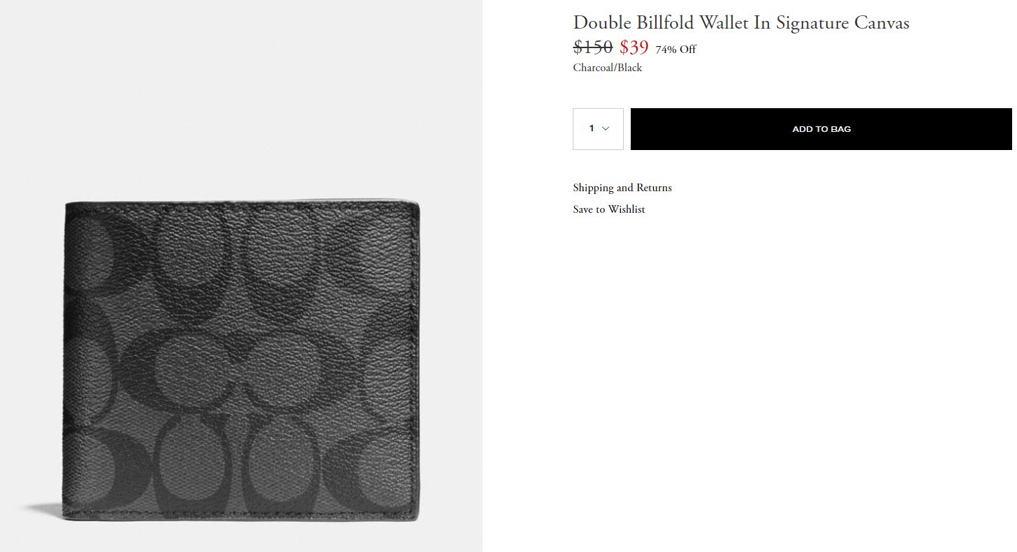 ID Billfold Signature