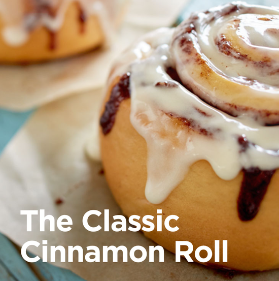 Classic 6 cinnamon rolls