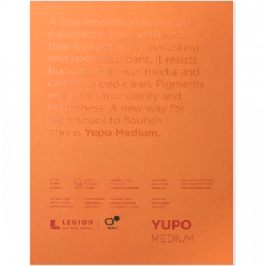 Yupo Multimedia Medium Paper Pad (74lb. 10 Sheets)