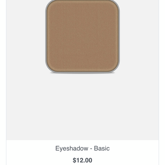 Eyeshadow - Basic