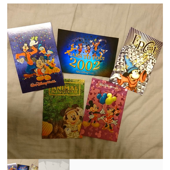 Disney postcards