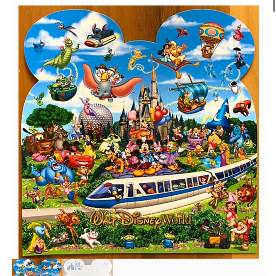 WDW postcard