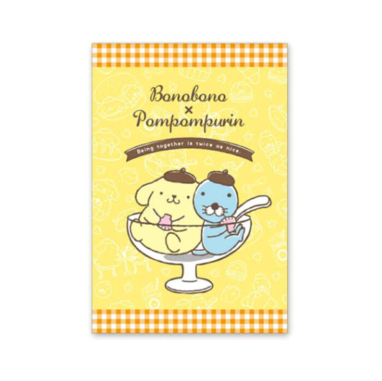 Bonobono Pompompurin postcard