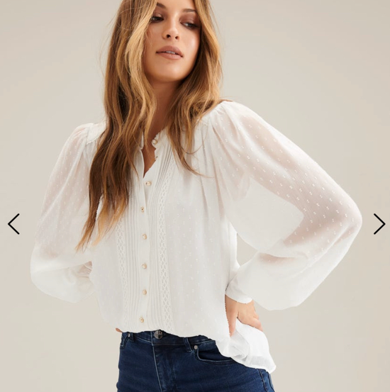 Brooklyn Button-Through Blouse