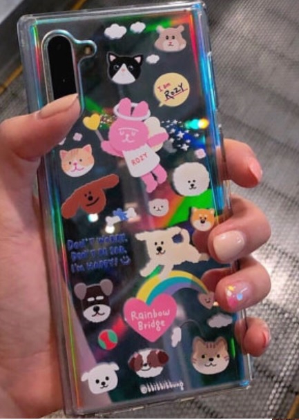 Half Mirror Case Aurora Case-Angel Lodge