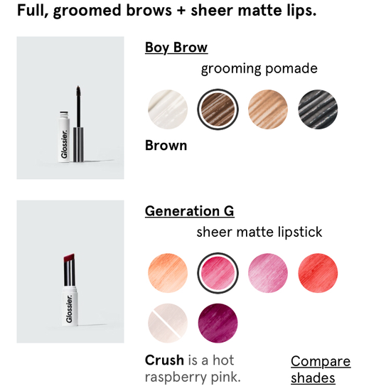 Boy Brow + Generation G duo