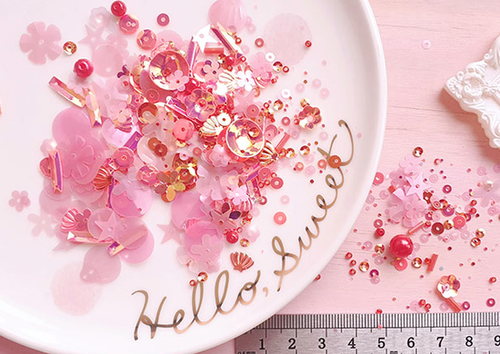 Fairyland Sequins - Red