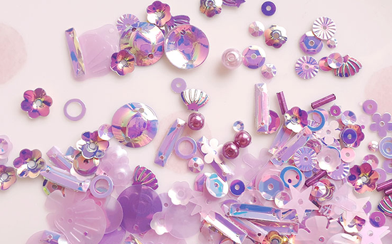 Fairyland Sequins - Purple