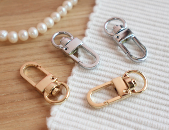 Round Keyring - Gold