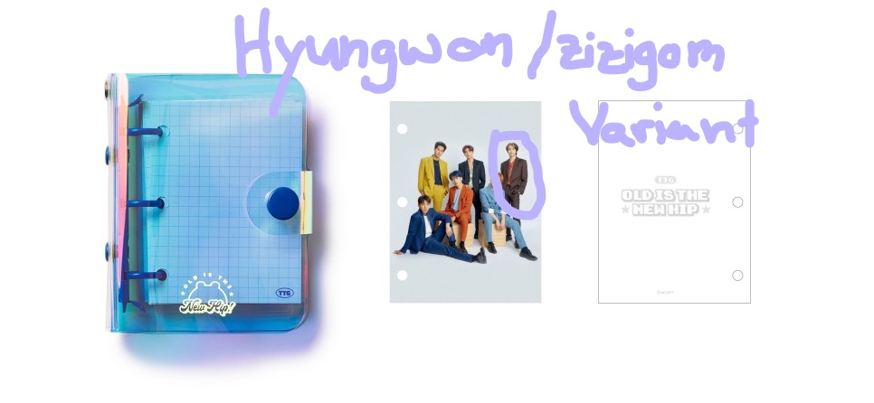 Zizigom/Hyungwon mini binder 2