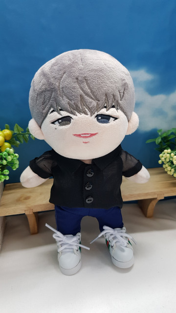 Black Seethrough Shirt