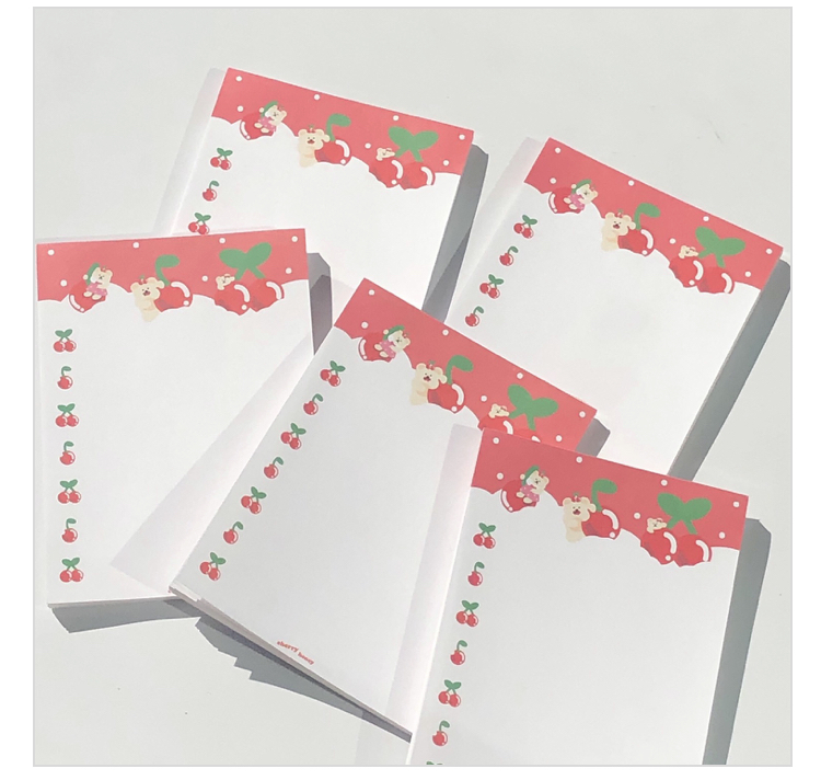 Cherry Mochi Notepad