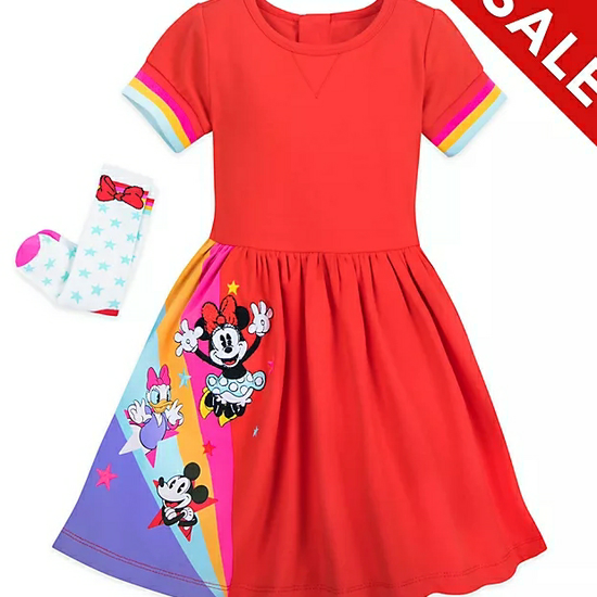 Minnie and Friends dress and socks