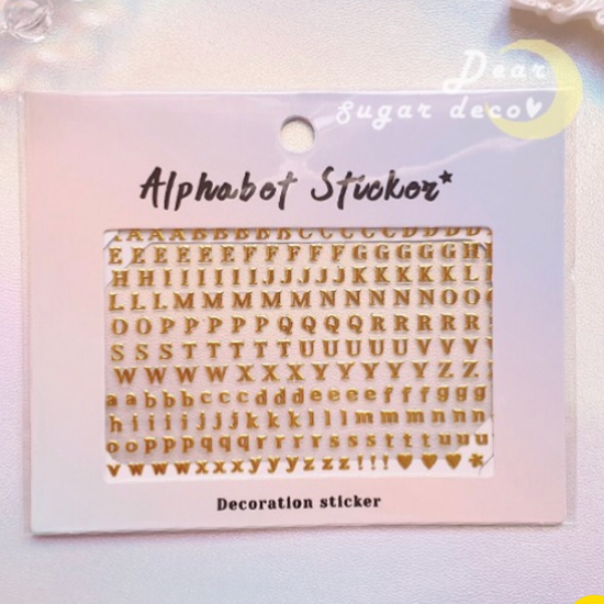 Alphabet Letter Stickers