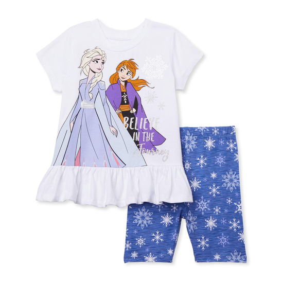 Frozen 2 Toddler Girls 2-Piece Outfit Set