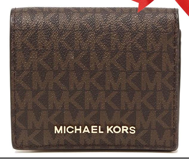 Jet Set Travel Medium Carryall Card Case	35F8GTVD2B BROWN