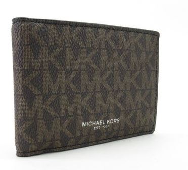 Cooper Billfold with Passcase	36U9LCRF6B BRN/BLK