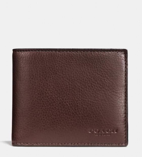 Compact Id Wallet	Mahogany	F74991 MAH