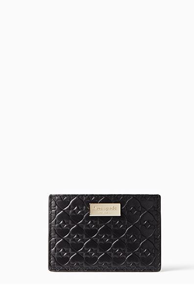 penn place embossed graham WLRU4942 BLACK