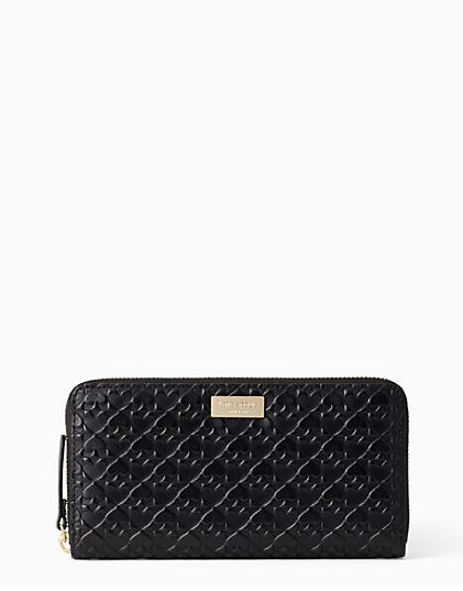 penn place embossed neda WLRU4944 BLACK