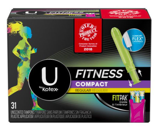 U by Kotex Fitness Tampons 31ct