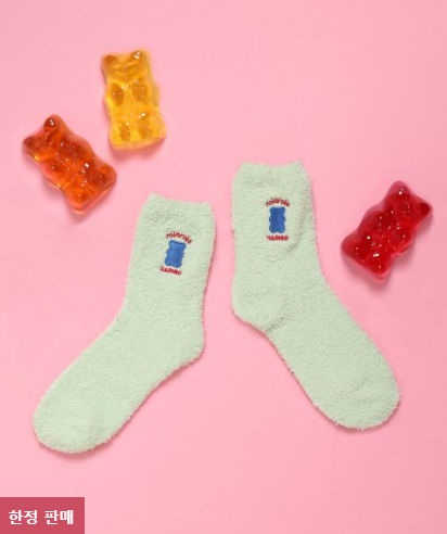 ROLAROLA X HARIBO FUZZY SOCKS