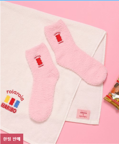 ROLAROLA X HARIBO FUZZY SOCKS