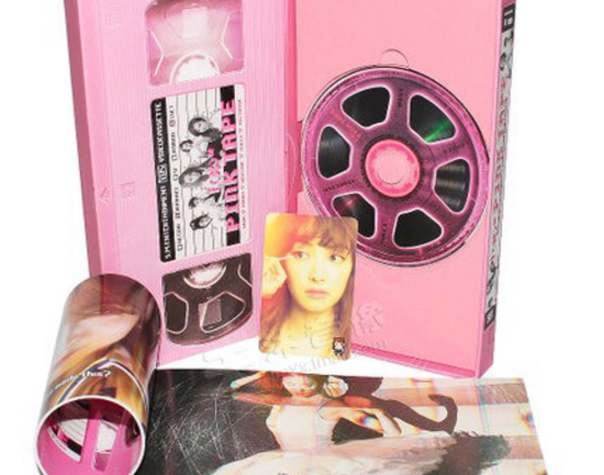 Hq F X Tape Album Kombinasi Warna Pink Dengan Cd + Foto Shirley