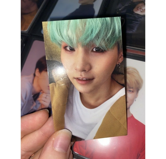 PHOTOCARD BTS SUGA YOONGI HYYH PT 2 OFFICIAL