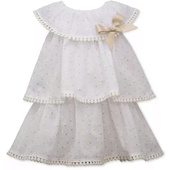 Baby Girls Tiered Dress