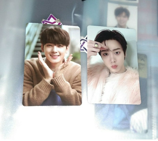 Photocard ASTRO Eunwoo Autum Story, Sanha All Yours us ver