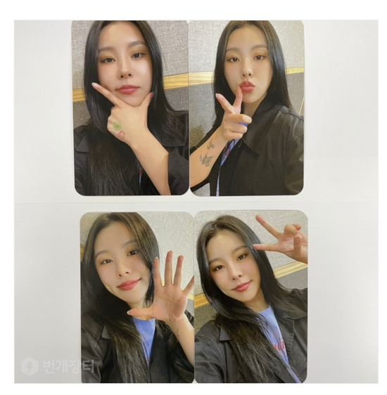 Wheein Redd Photocards