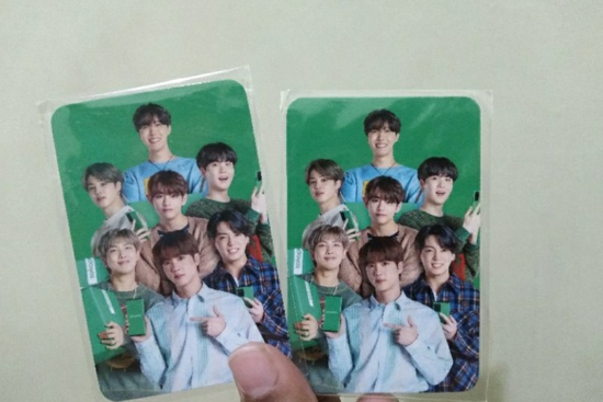 BTS OFFICIAL PHOTOCARD X TOKO HIJAU. BTS PHOTOCARD. RM/JIN/SUGA/JHOPE/JIMIN/V/JK