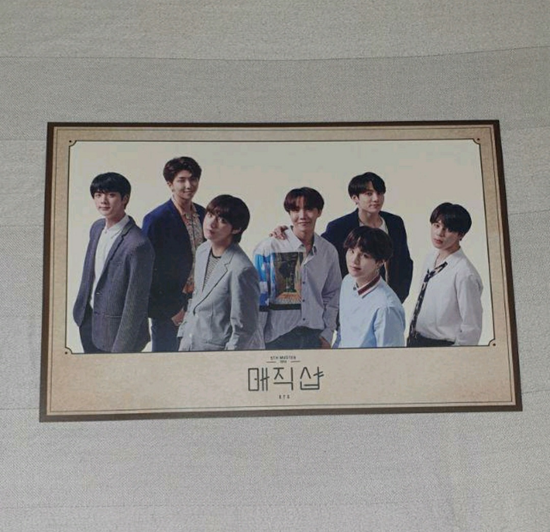 BTS MUSTER LG U+ postcard