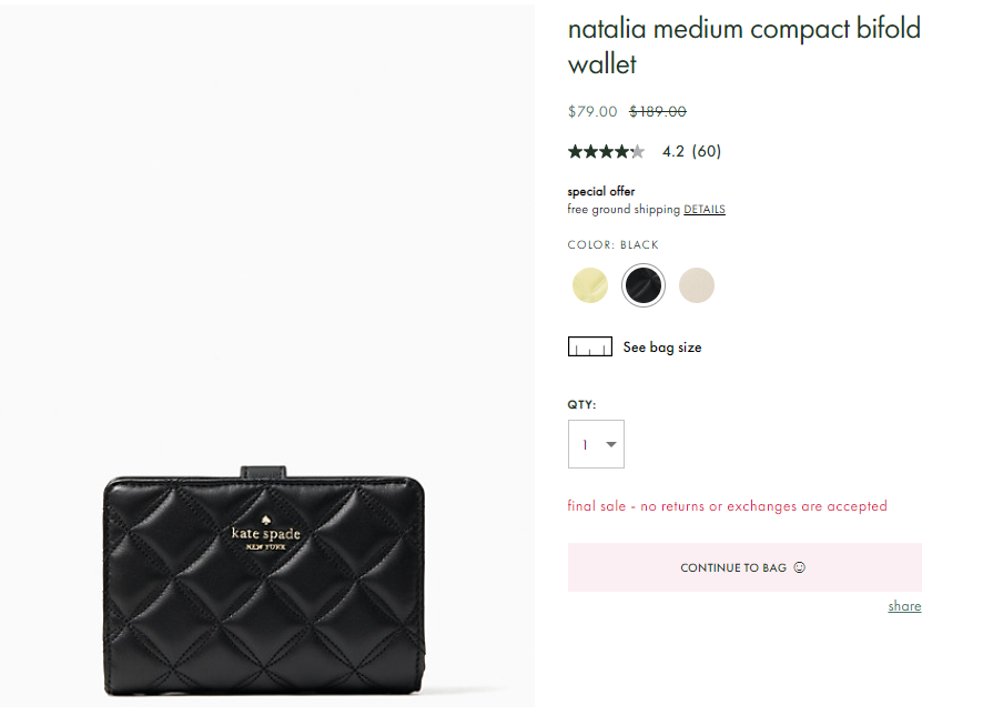 natalia medium compact bifold wallet_wlru6344 BLACK