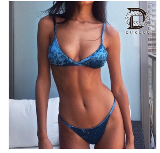 velvet bikini