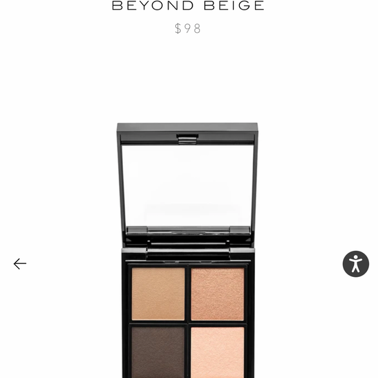 Beyond beige eyeshadow palette