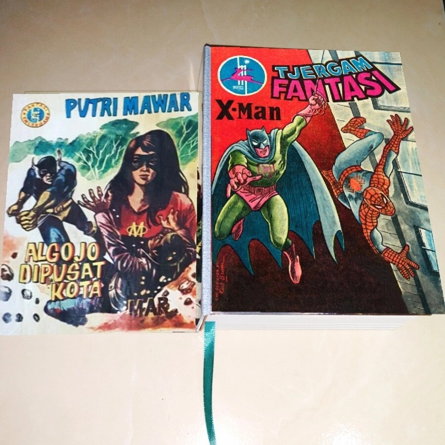 Spider-Man Batman reprint - komik jadul karya Mar  X MAN