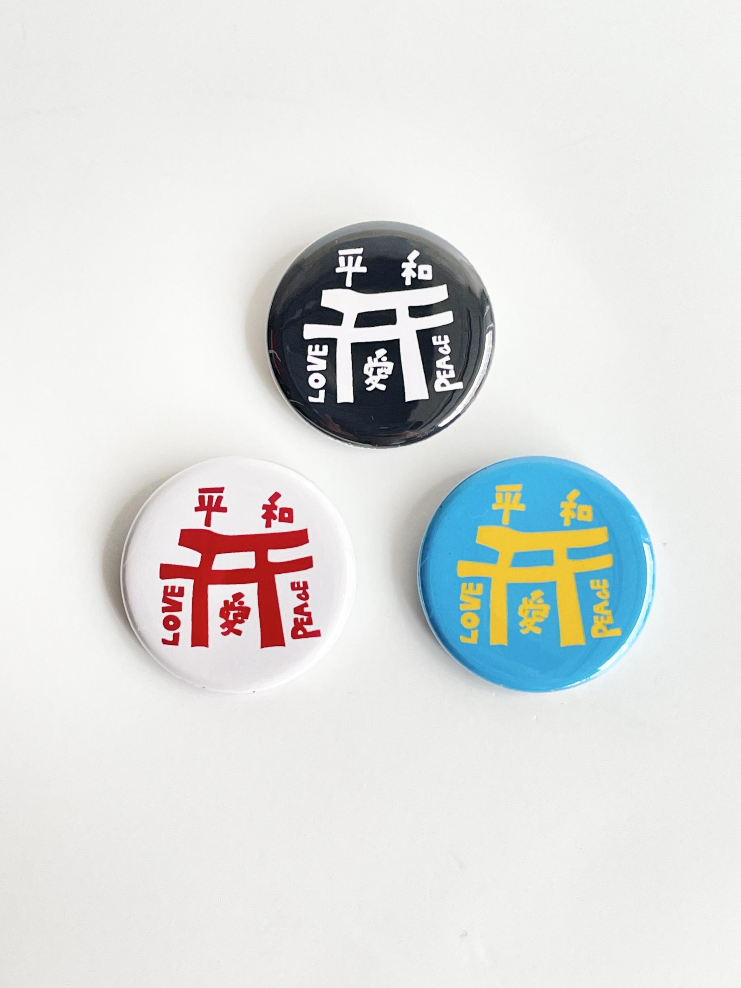 Peace Badge (3Color's)