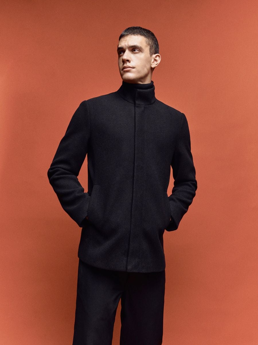 Manteau  col montant droit (jacket in english)